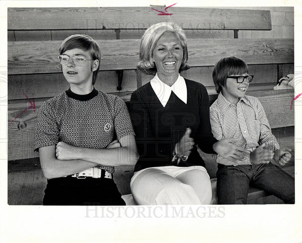 1973, Al Kaline family baseball Mr. Tiger - Historic Images