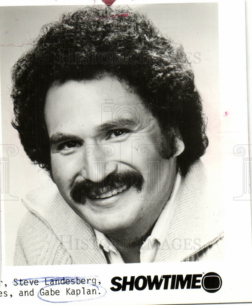 1985 Press Photo Gabe Kaplan american comedian actor - Historic Images