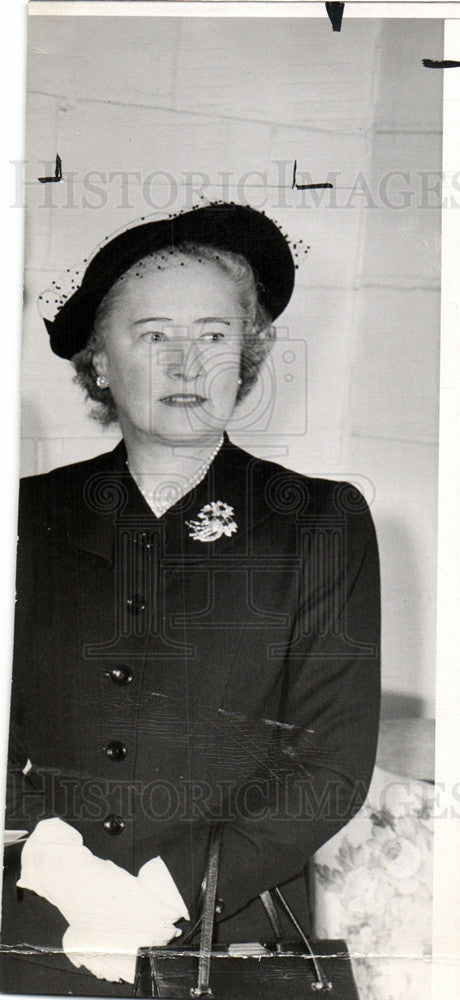 1942 Press Photo Mrs.ernest kanzler - Historic Images