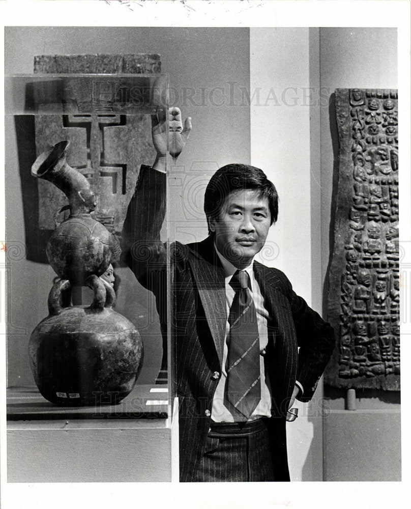 1983 Press Photo Michael Kan Curator - Historic Images