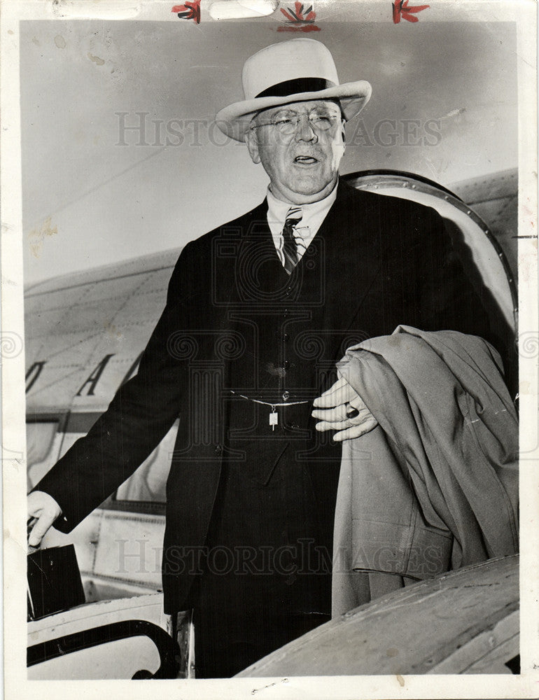 1953 Press Photo HV Kaltenborn Peabody winning Heritage - Historic Images