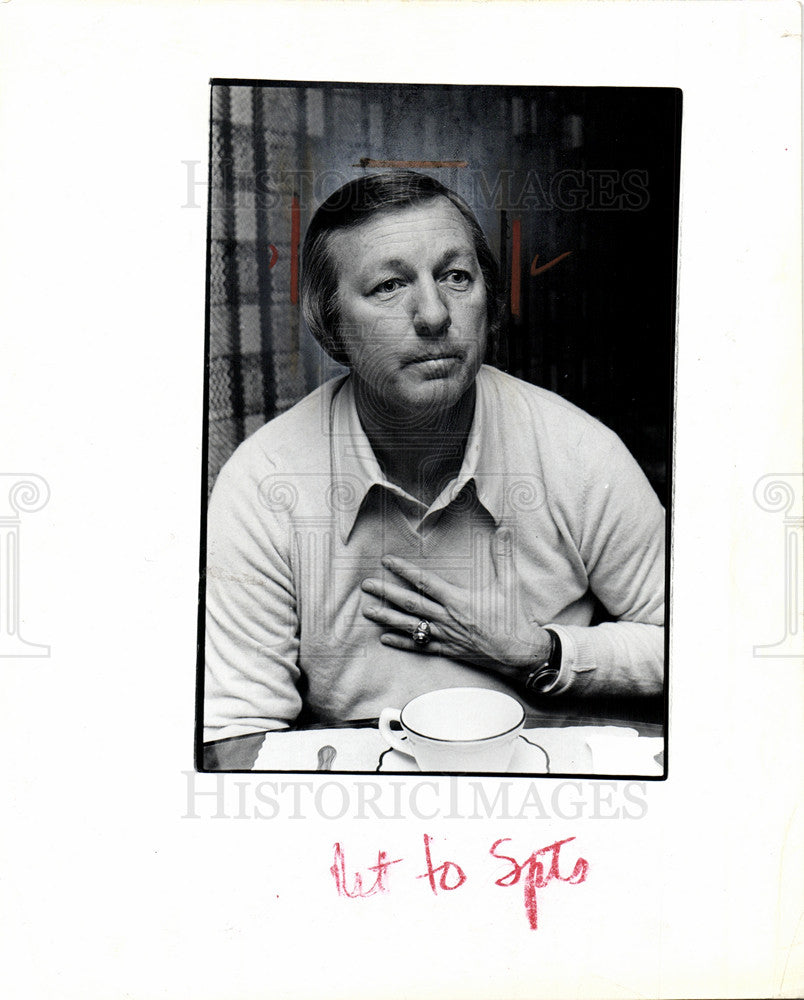 1974 Press Photo Al Kaline At Home - Historic Images