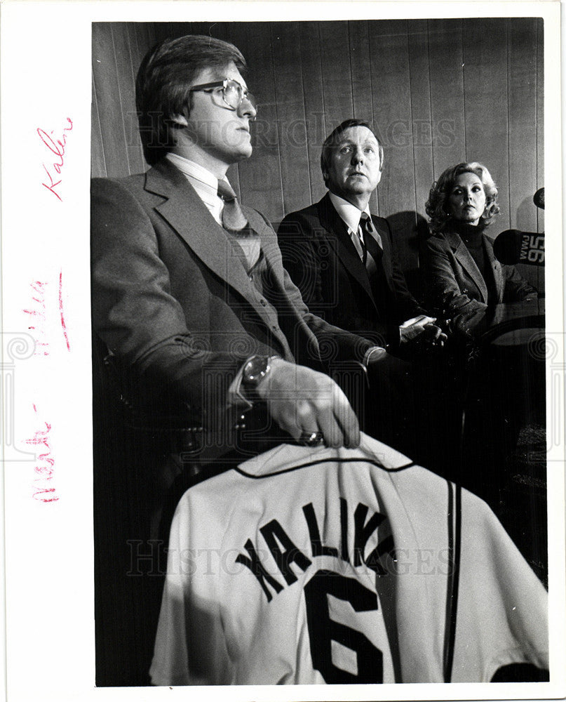 Press Photo Al Kaline American Baseball player - Historic Images