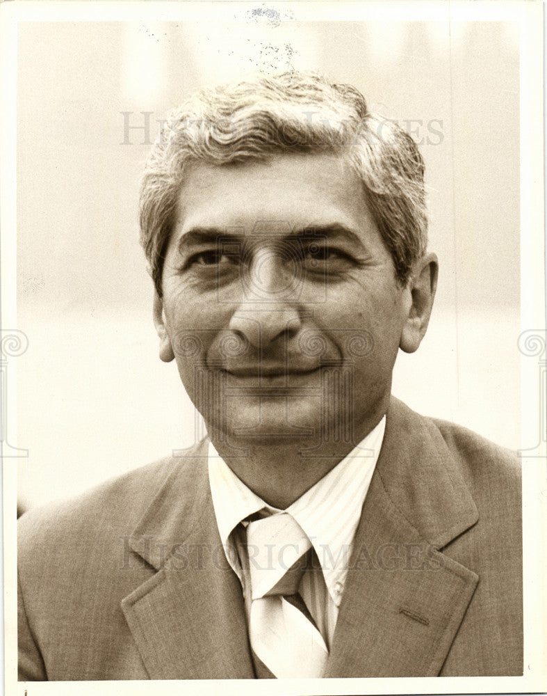 1981 Press Photo Marvin Kalb - Historic Images