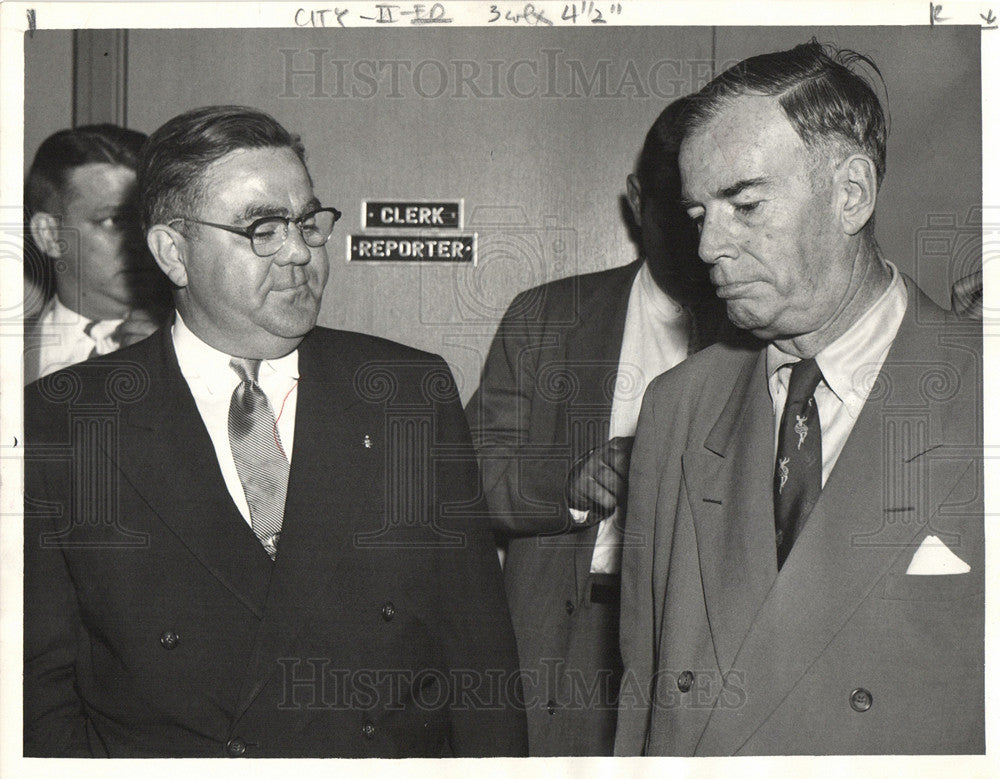1956 Press Photo Kavanagh Attorney General - Historic Images