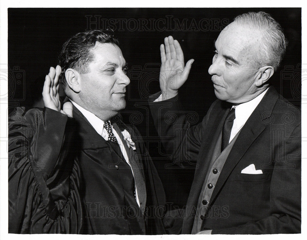 1959 Press Photo Judge Ira Kaufman - Historic Images