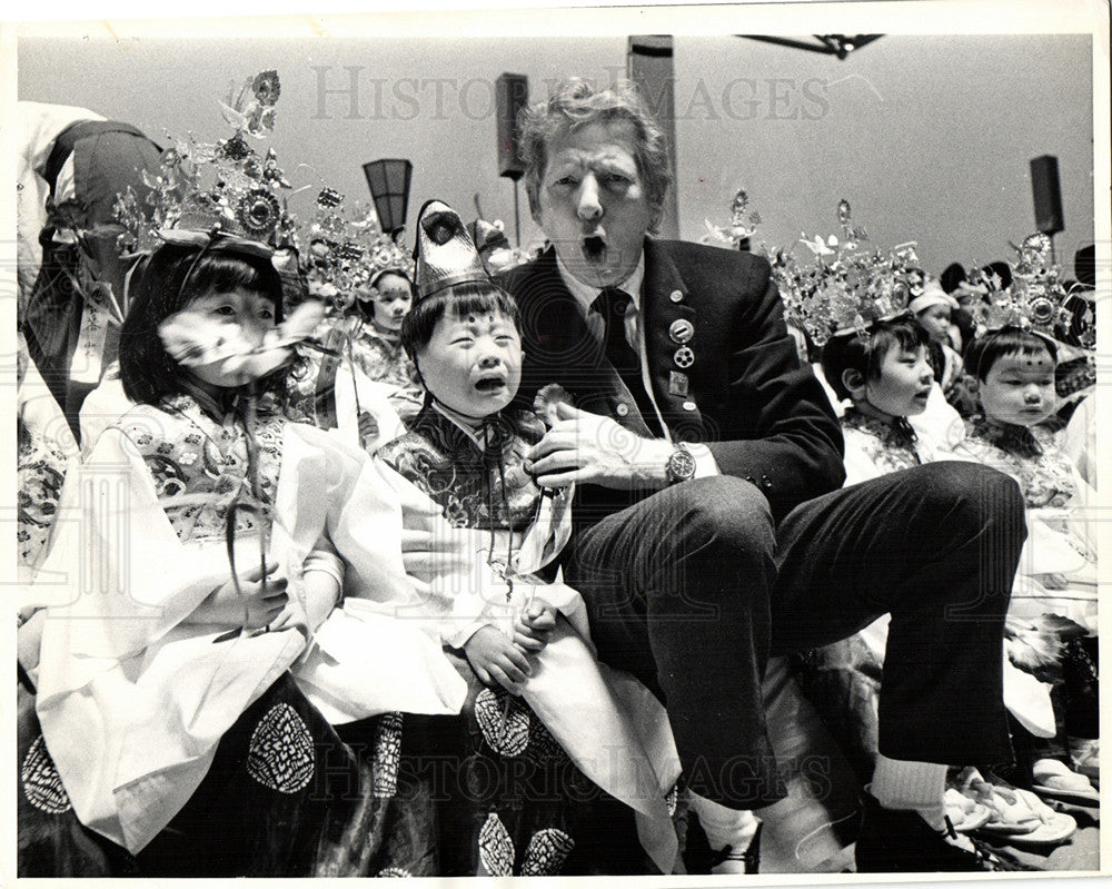 1971 Press Photo Danny Kaye comedian singer dancer - Historic Images