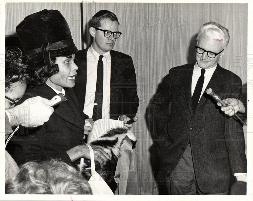 1968 Press Photo Dr. William Keast Wayne State - Historic Images