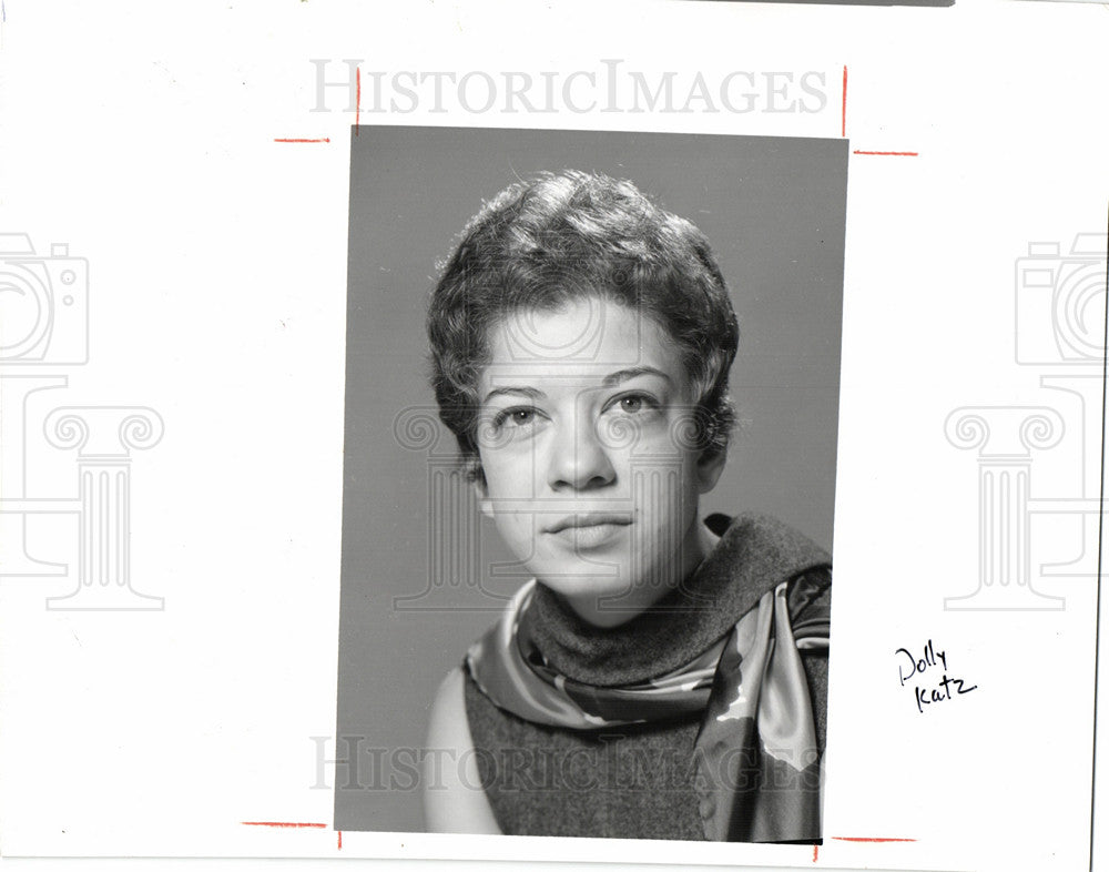 Press Photo Dolly Katz - Historic Images