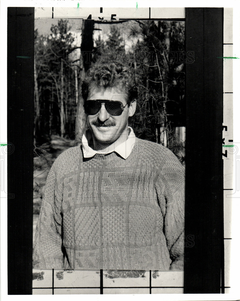 1987 Press Photo Anthony A. Kay, Troy Writer - Historic Images