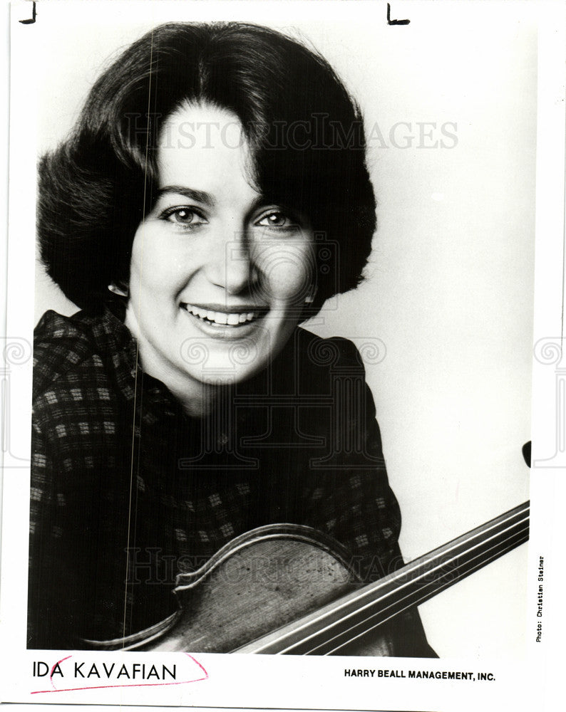 1992 Press Photo Ida Kavafian, classical violinist - Historic Images