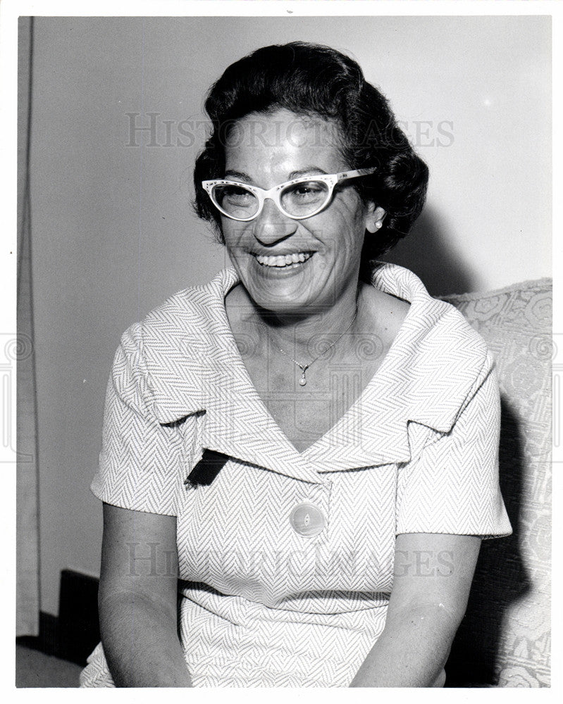 1960 Press Photo Mrs Nathan Kaufman - Historic Images