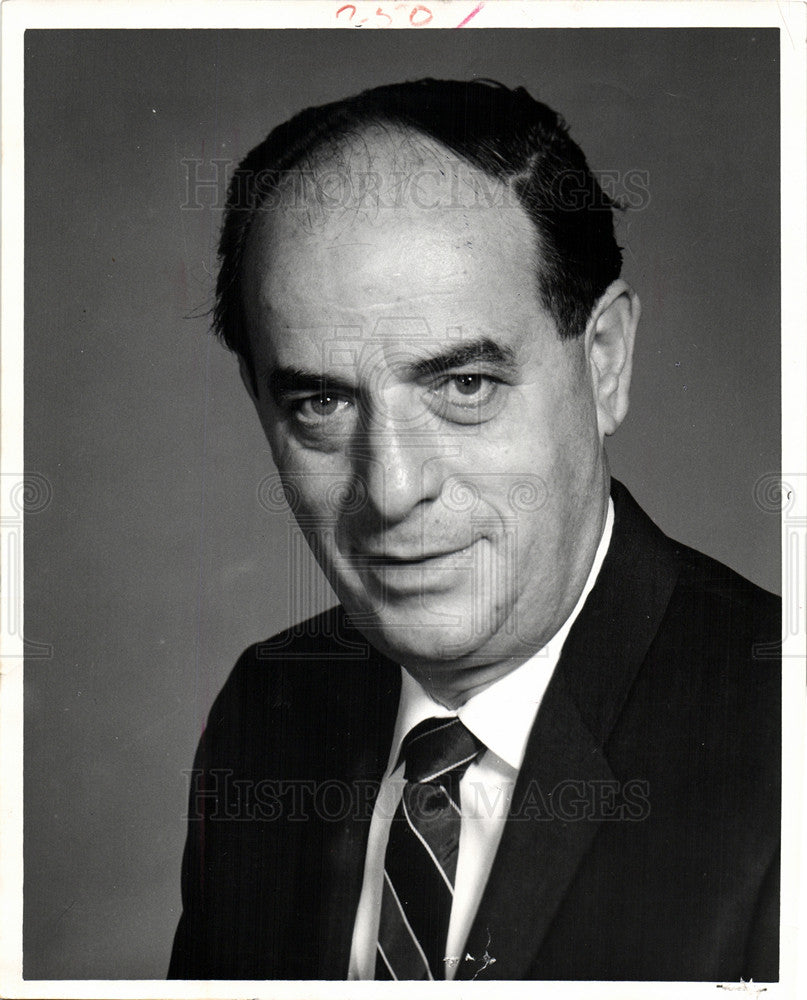 1971 Press Photo Judge  Nathan Kaufman - Historic Images