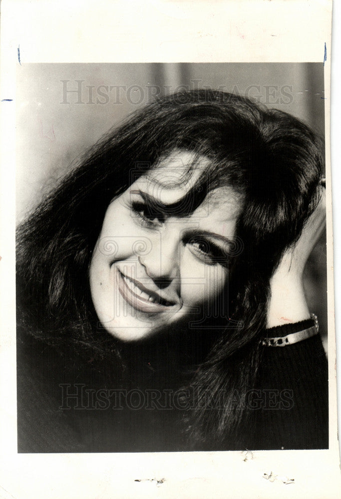 1973 Press Photo Lainie Kazan - Historic Images