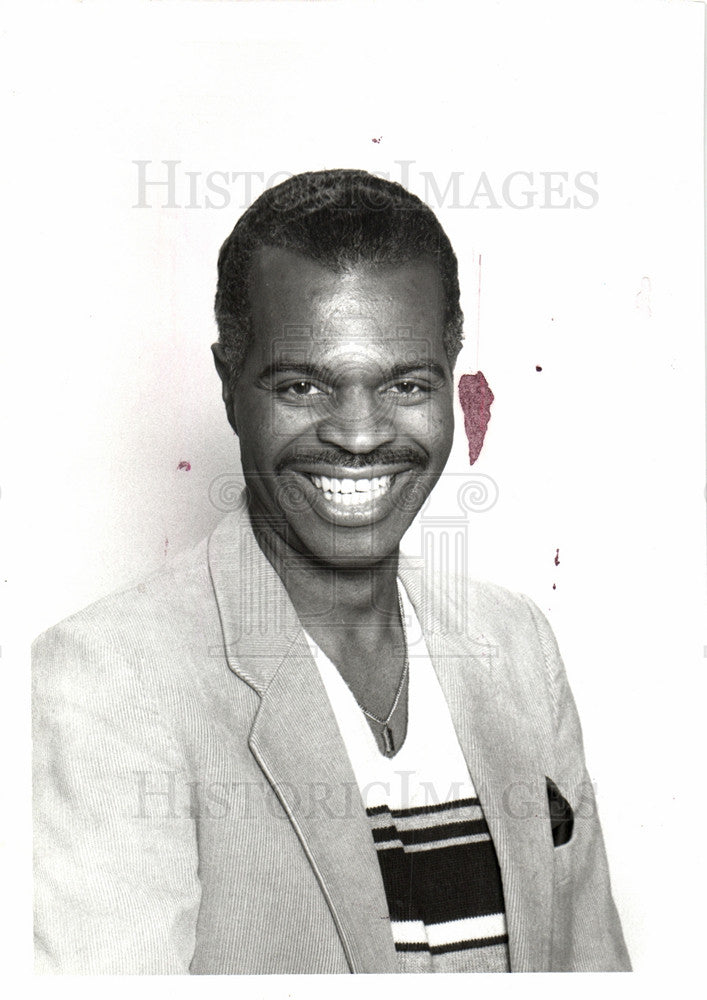 1989 Press Photo Tommy Kaye, Radio , Ebony Magazine - Historic Images