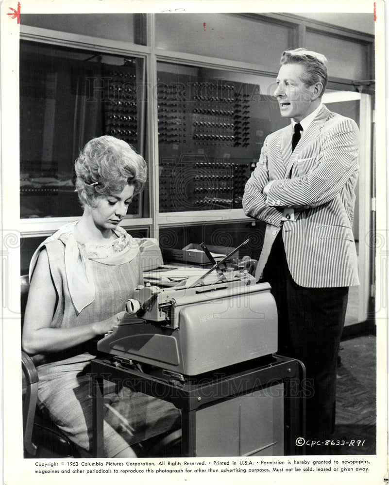 1963 Press Photo Danny Kaye actor, singer, dancer - Historic Images