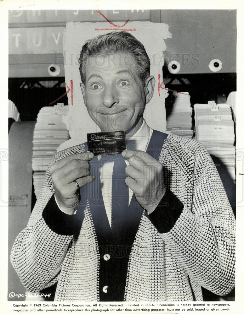 1963, Danny Kaye American actor comedian - Historic Images