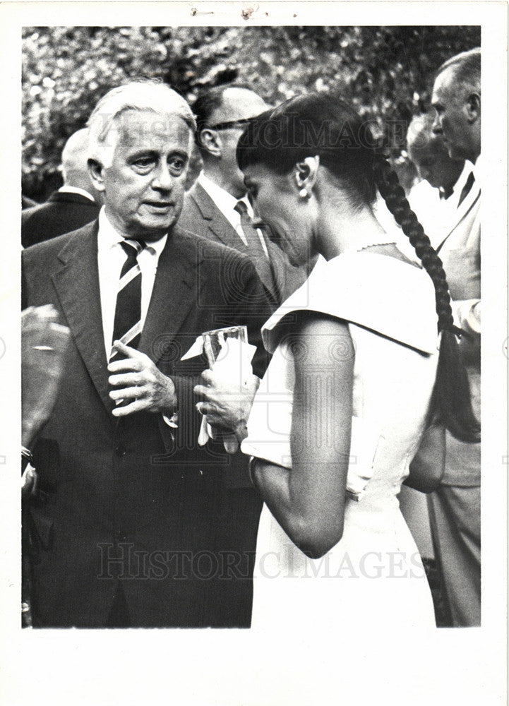 1963 Press Photo Senator Kenneth Keating - Historic Images