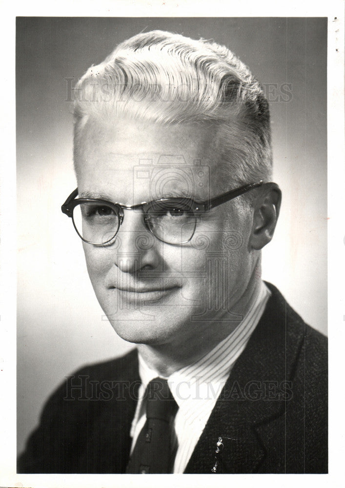 1965 Press Photo Dr. William Rea Keast New President - Historic Images