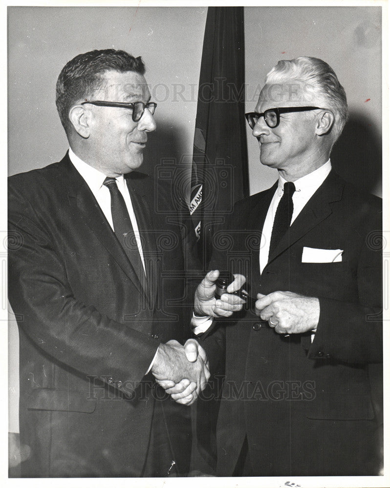 1965 Press Photo Dr. William R. Keast, Wayne State Uni. - Historic Images