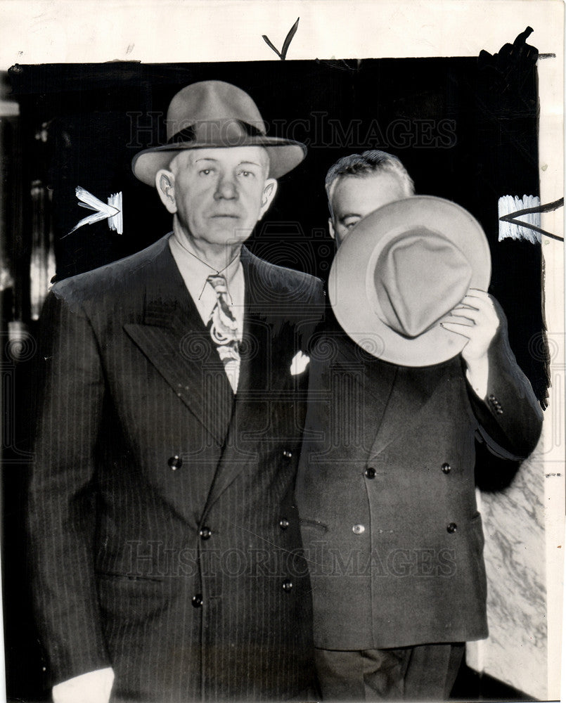 1945 Press Photo Jack Kearns Dempsey Harry lennon - Historic Images