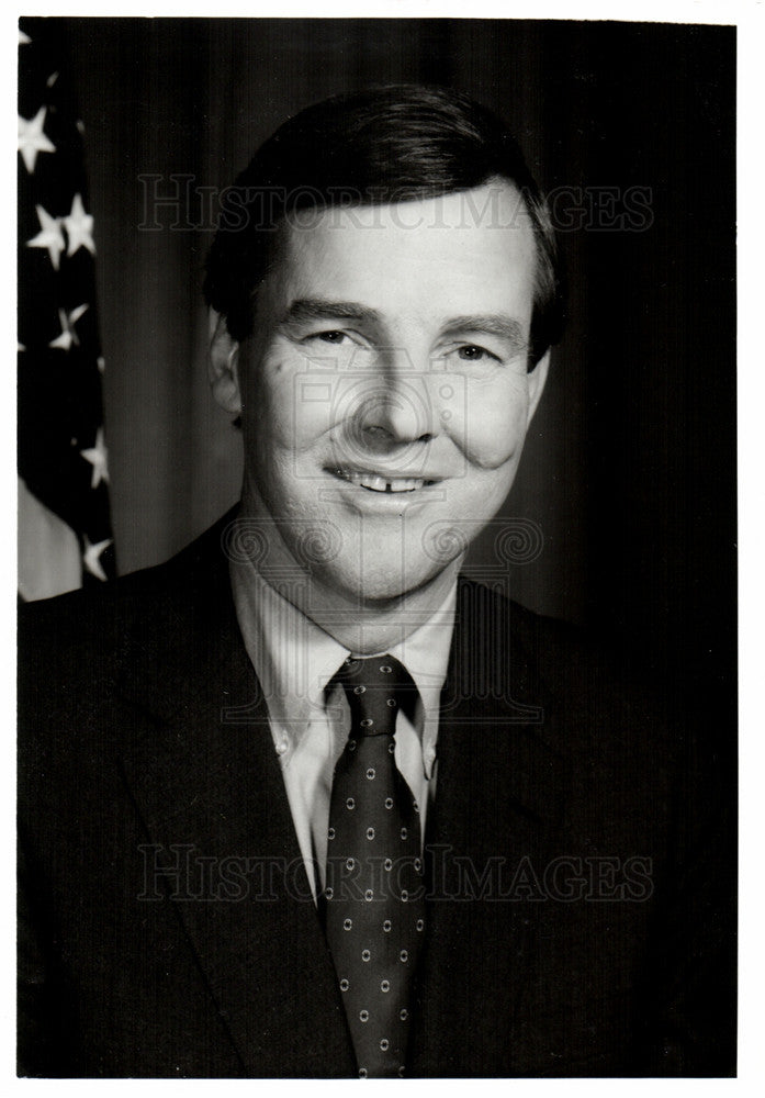 1985 Press Photo Thomas Howard Kean New Jersey Governor - Historic Images