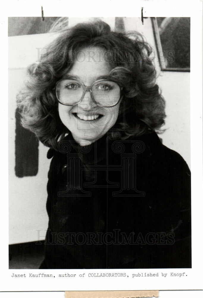 1989 Press Photo Janet Kauffman Michigan university - Historic Images