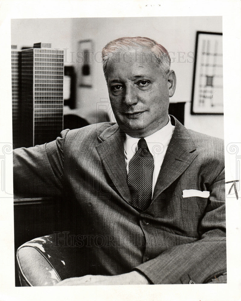 1961 Press Photo Samuel Karlin, American mathematician - Historic Images