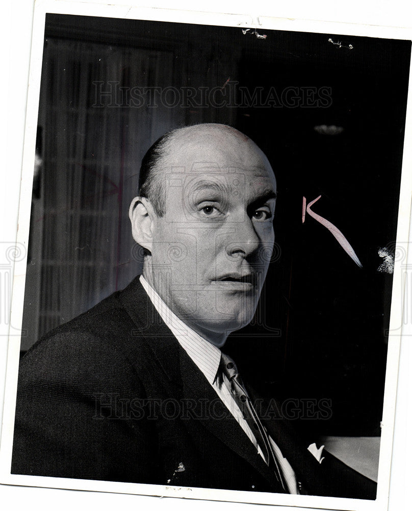 1966 Press Photo Nicholas Katzenbach Lawyer Attorney Gr - Historic Images