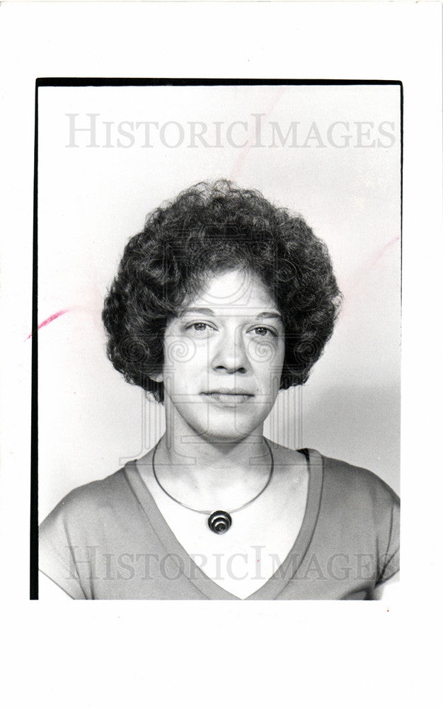 1980 Press Photo Free Press reporter Dolly Katz award - Historic Images