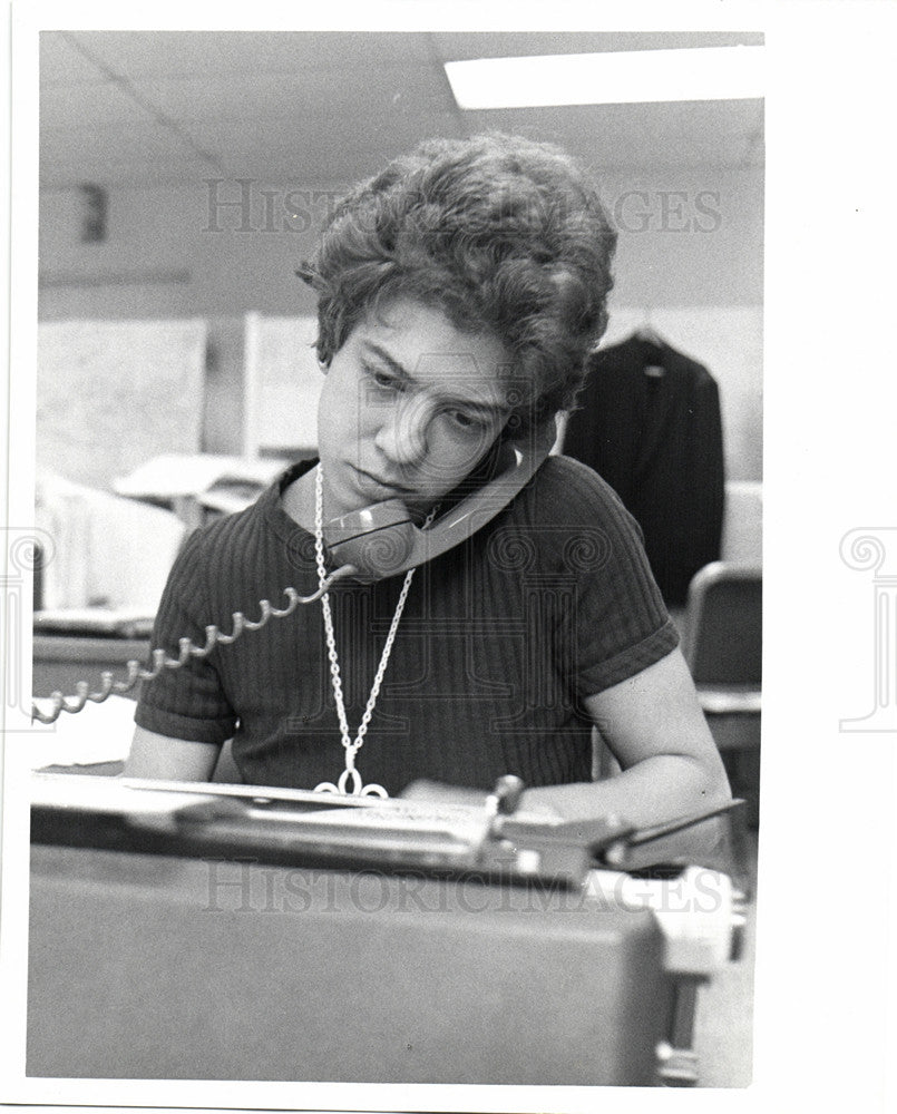 Press Photo DOLLY KATZ, Detroit Free Press - Historic Images