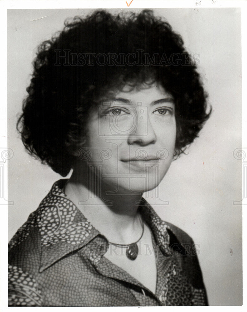1977 Press Photo Dolly Katz Citation National Press - Historic Images
