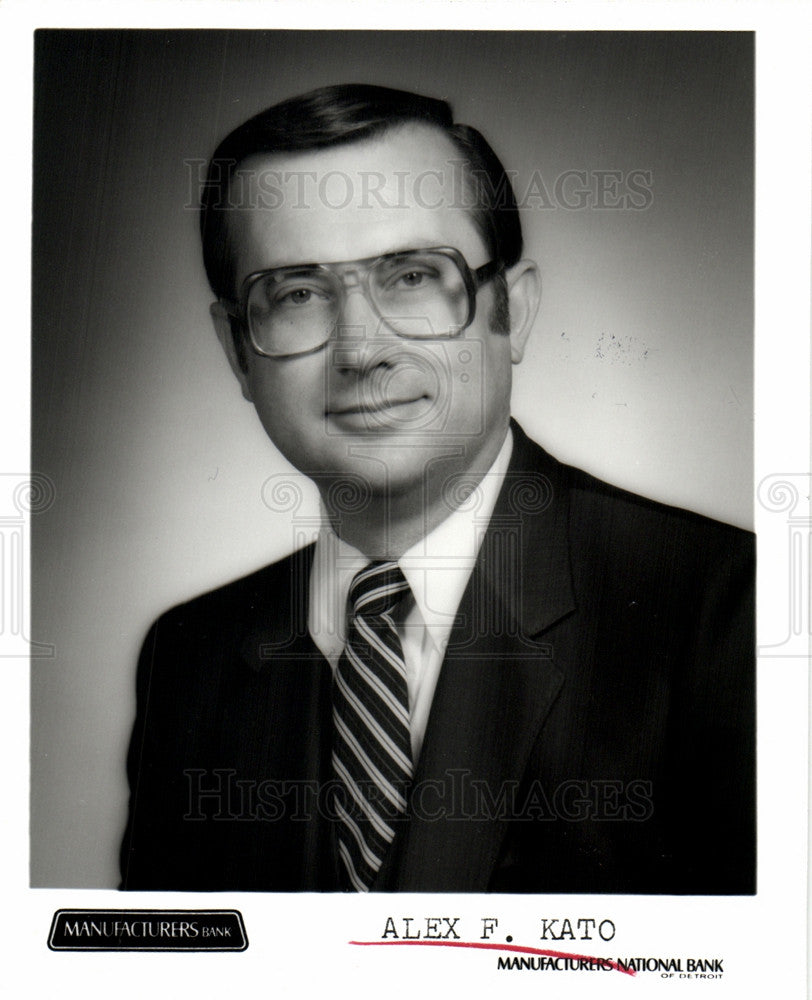 1991 Press Photo Alex F. Kato - Historic Images