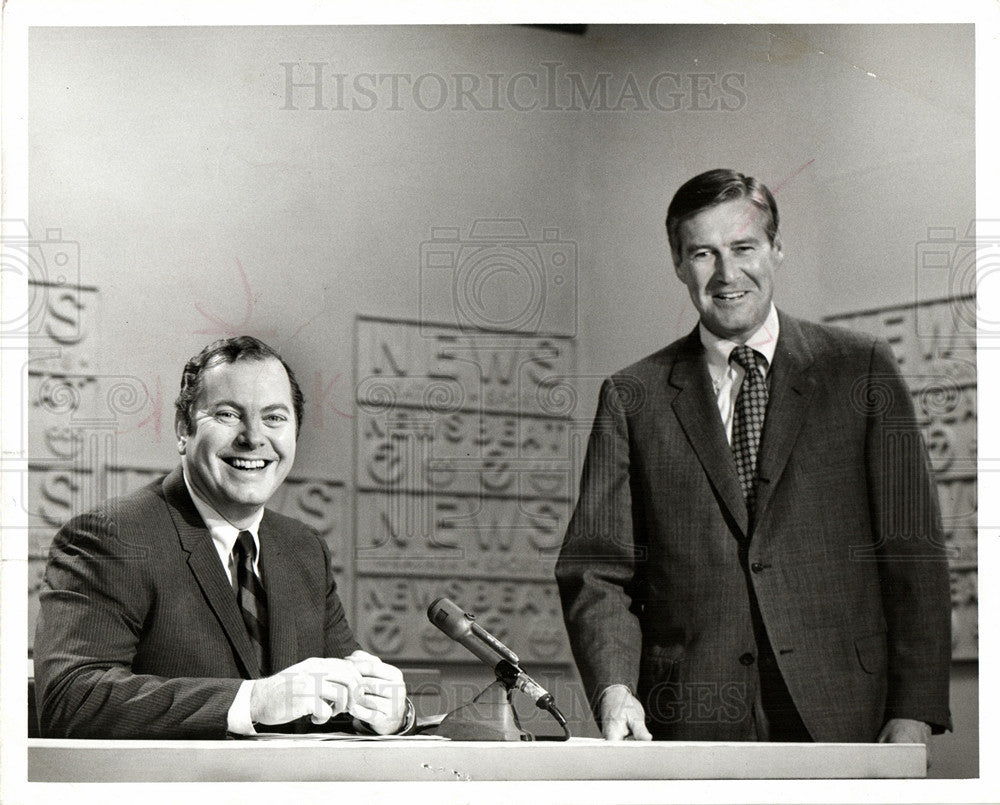 Press Photo Donald F. Keck VP GM WXYZ-TV - Historic Images