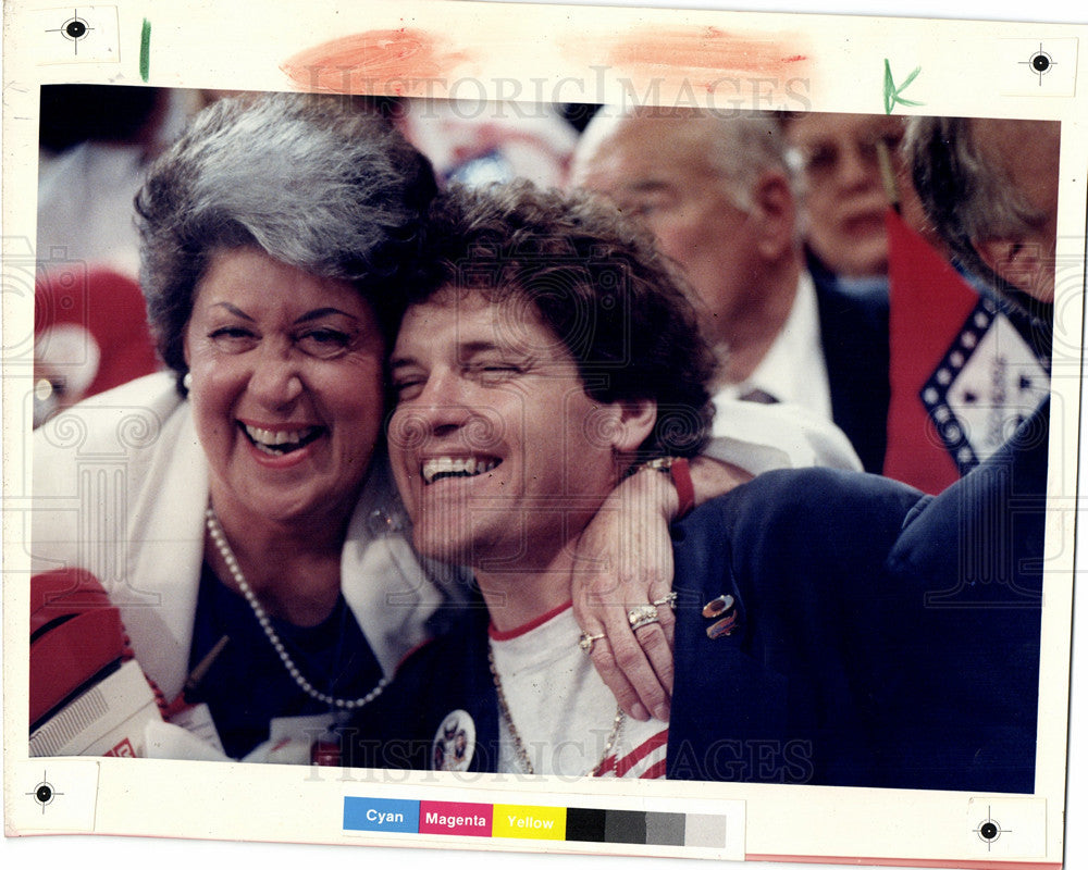 1993 Press Photo Virginia Kelley Mother Of Bill Clinton - Historic Images
