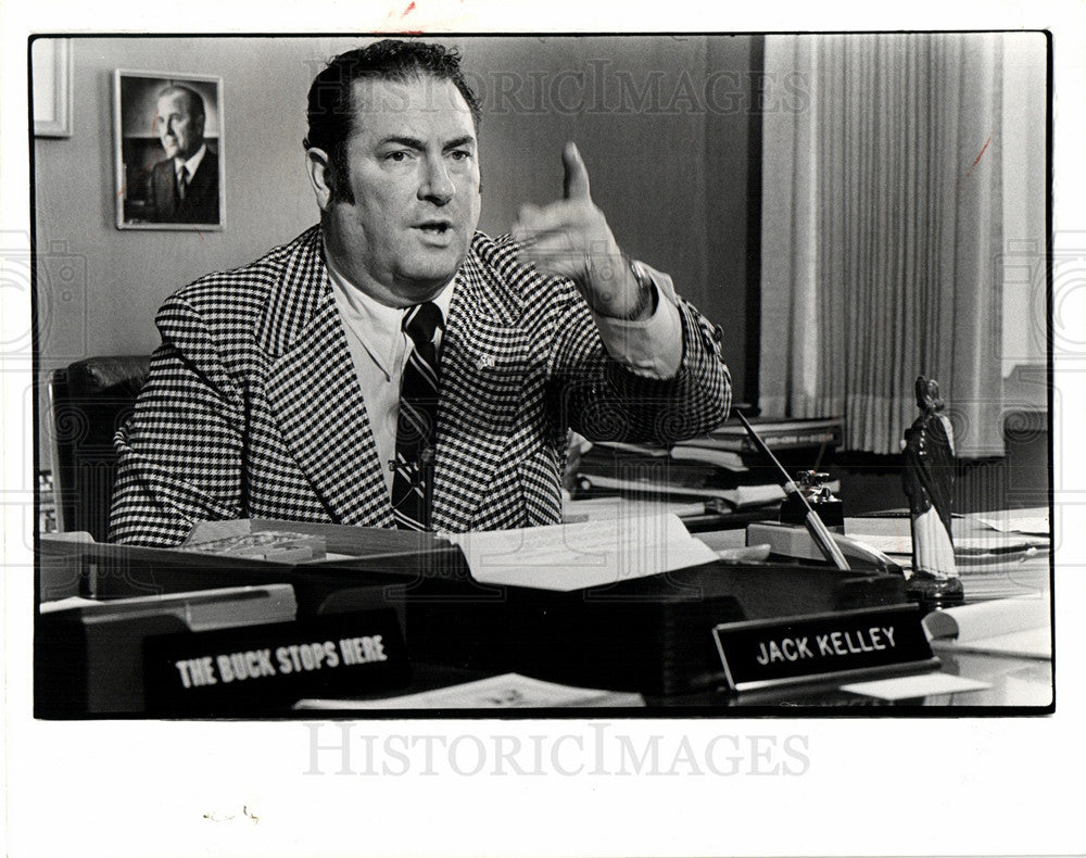 1988 Press Photo Jack Kelley - Historic Images