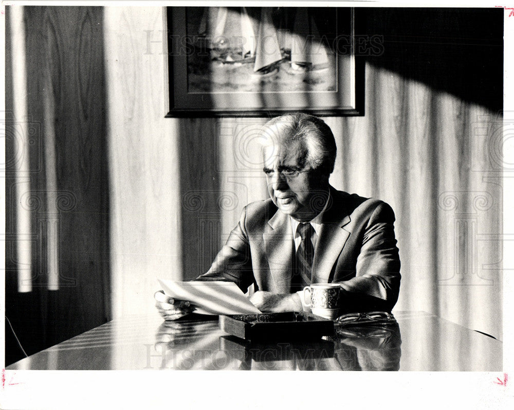 1984 Press Photo Frank Kelley Attorney General - Historic Images