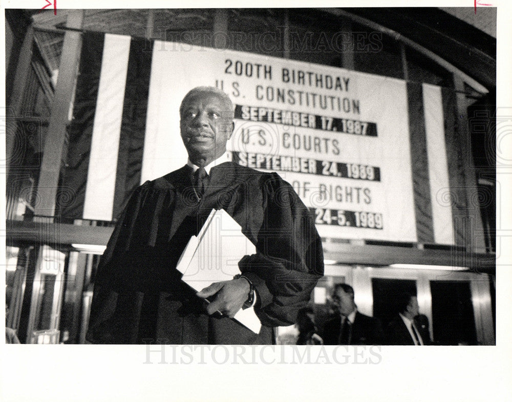1989 Press Photo US Constitution Birthday - Historic Images