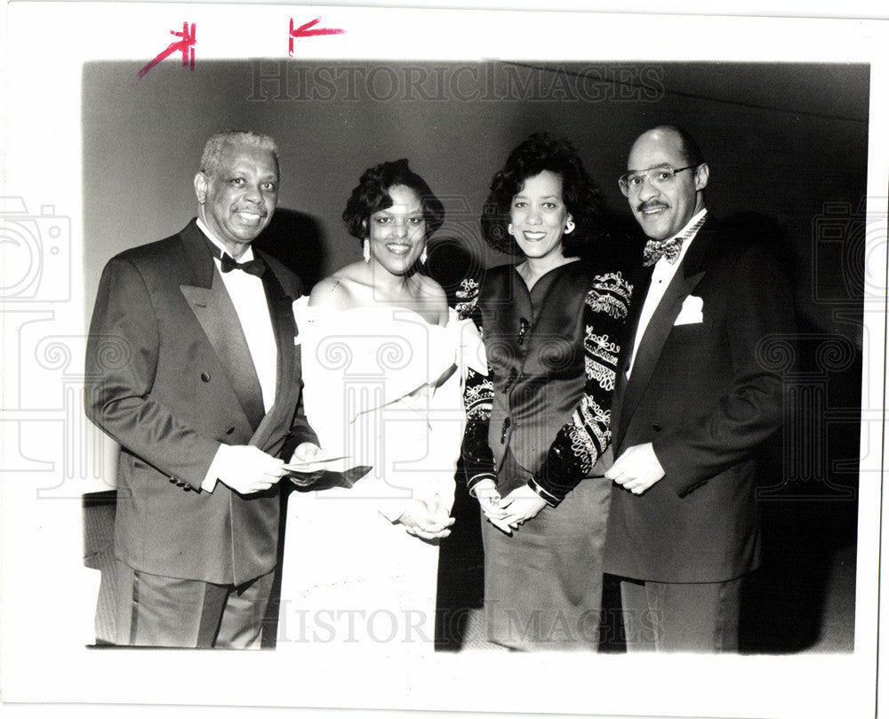 1991 Press Photo Judge Damon Keith - Historic Images