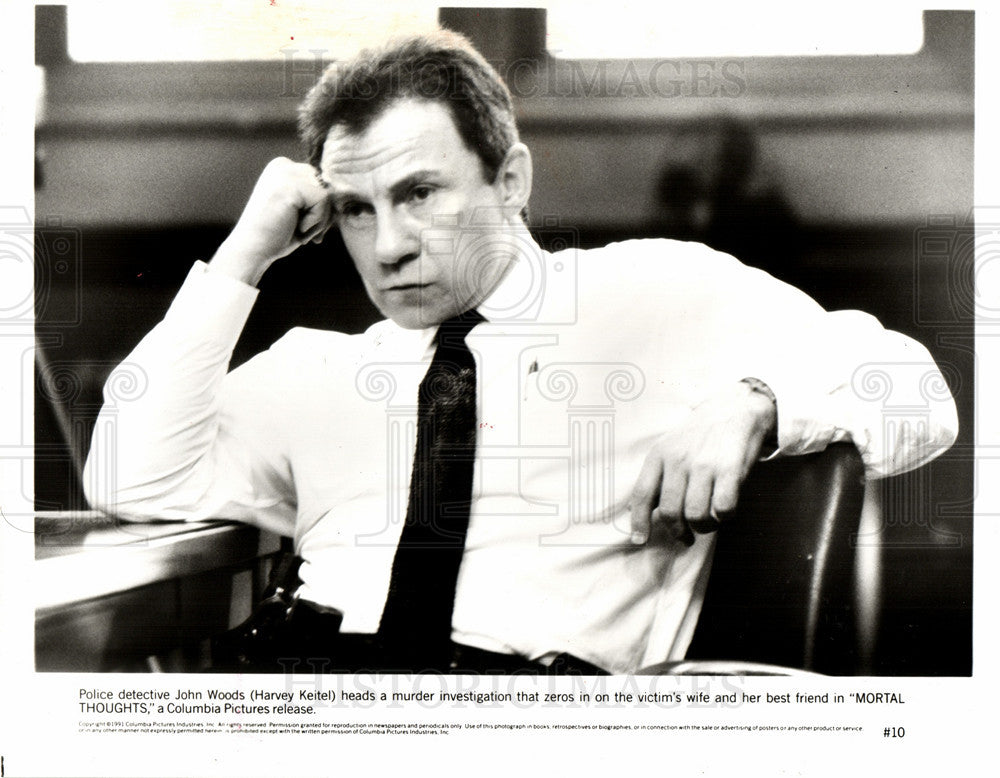 1992 Press Photo Harvey Keitel American actor - Historic Images