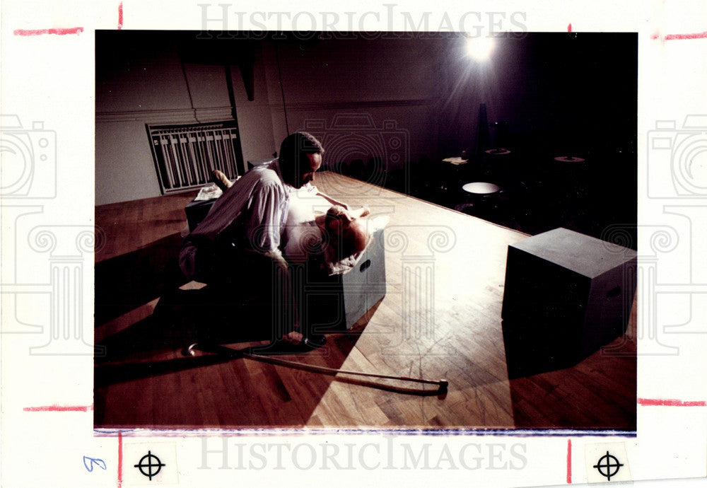 1991 Press Photo Frank Keils Actor - Historic Images