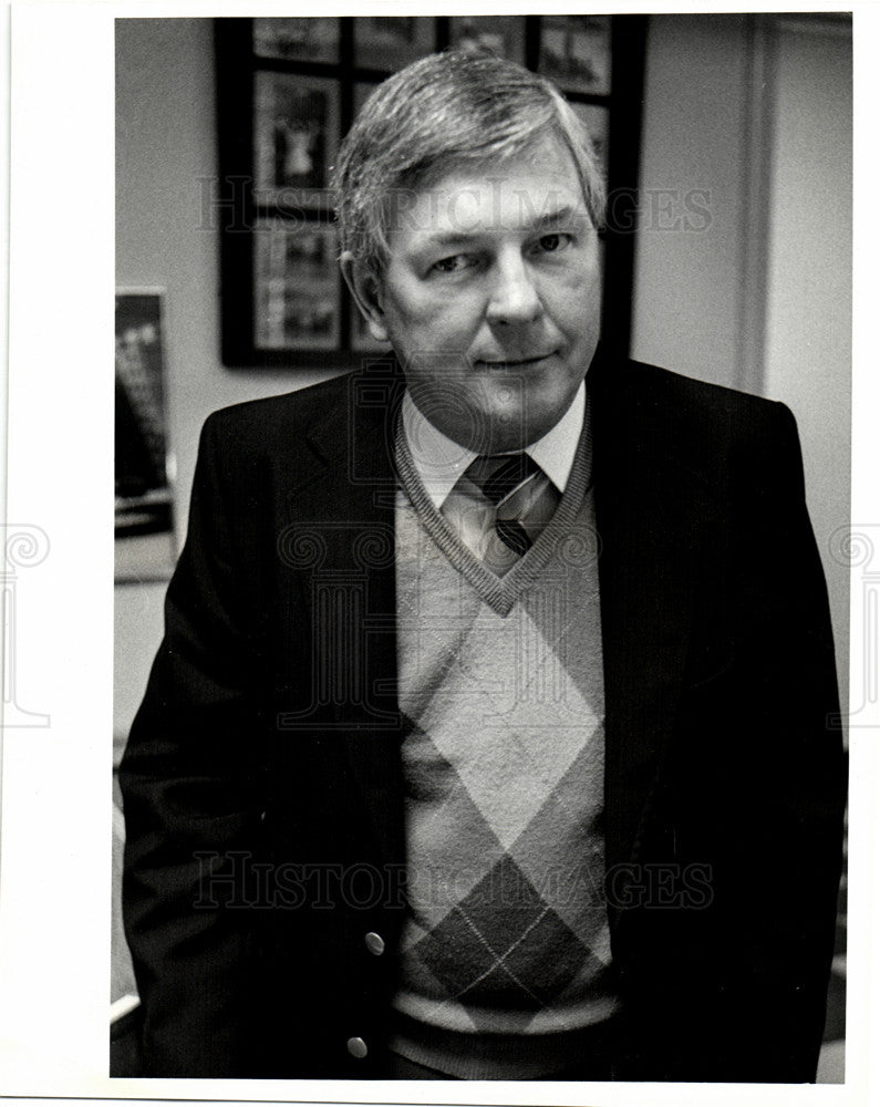 1985 Press Photo Matthew Keelan producer Channel 9 - Historic Images