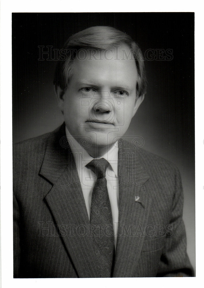 1991 Press Photo Kmart executive - Historic Images