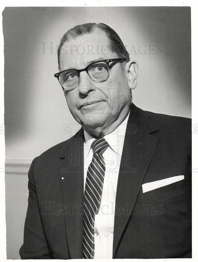 1959 Press Photo Charles H Kellstadt Sears President - Historic Images