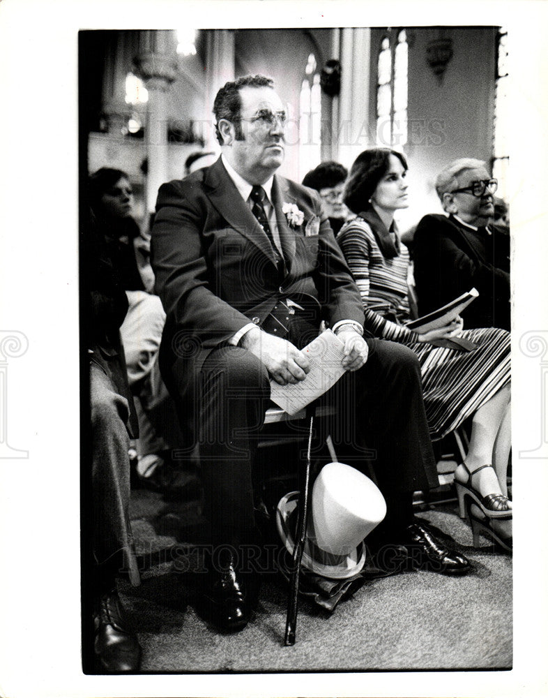 1982 Press Photo Jack Kelly Councilman - Historic Images