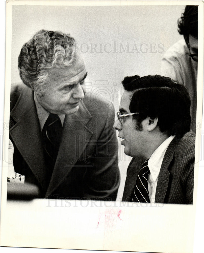 1975 Press Photo Frank Kelley Michigan Attorney General - Historic Images