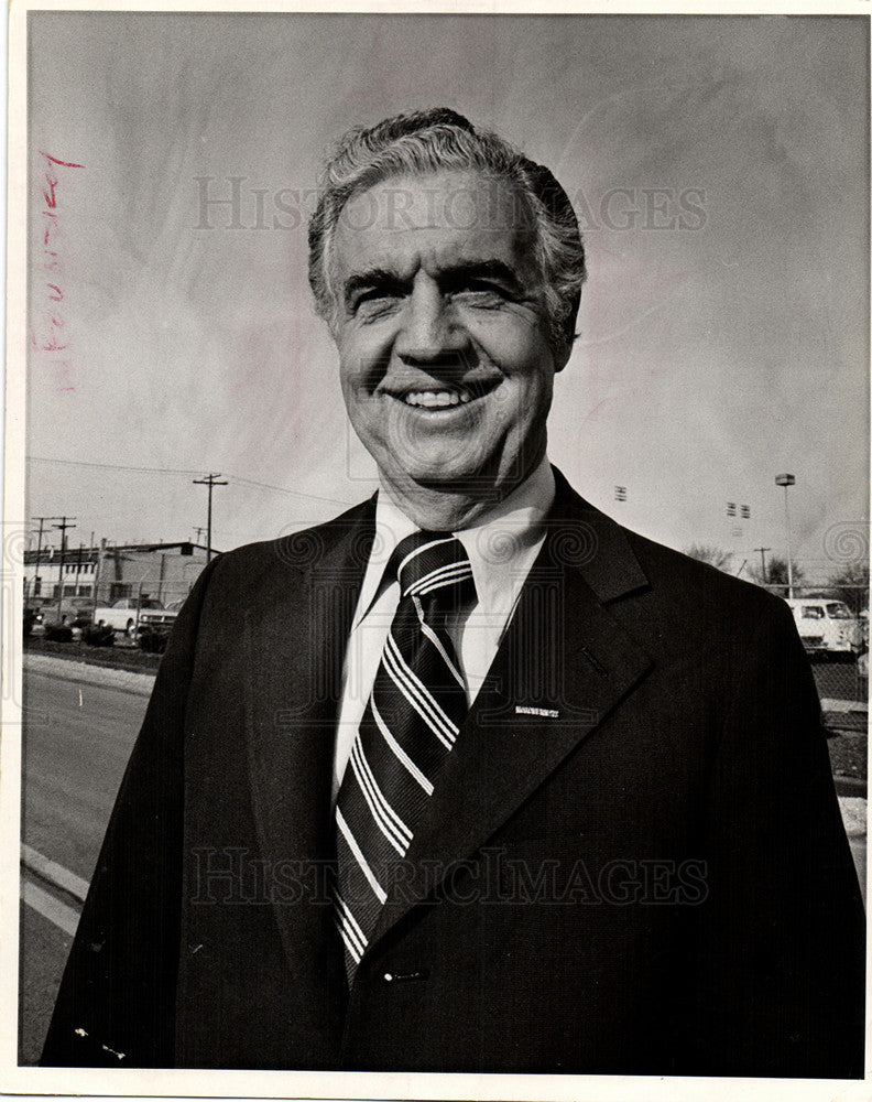 1972 Press Photo Frank Kelley Michigan Attorney General - Historic Images