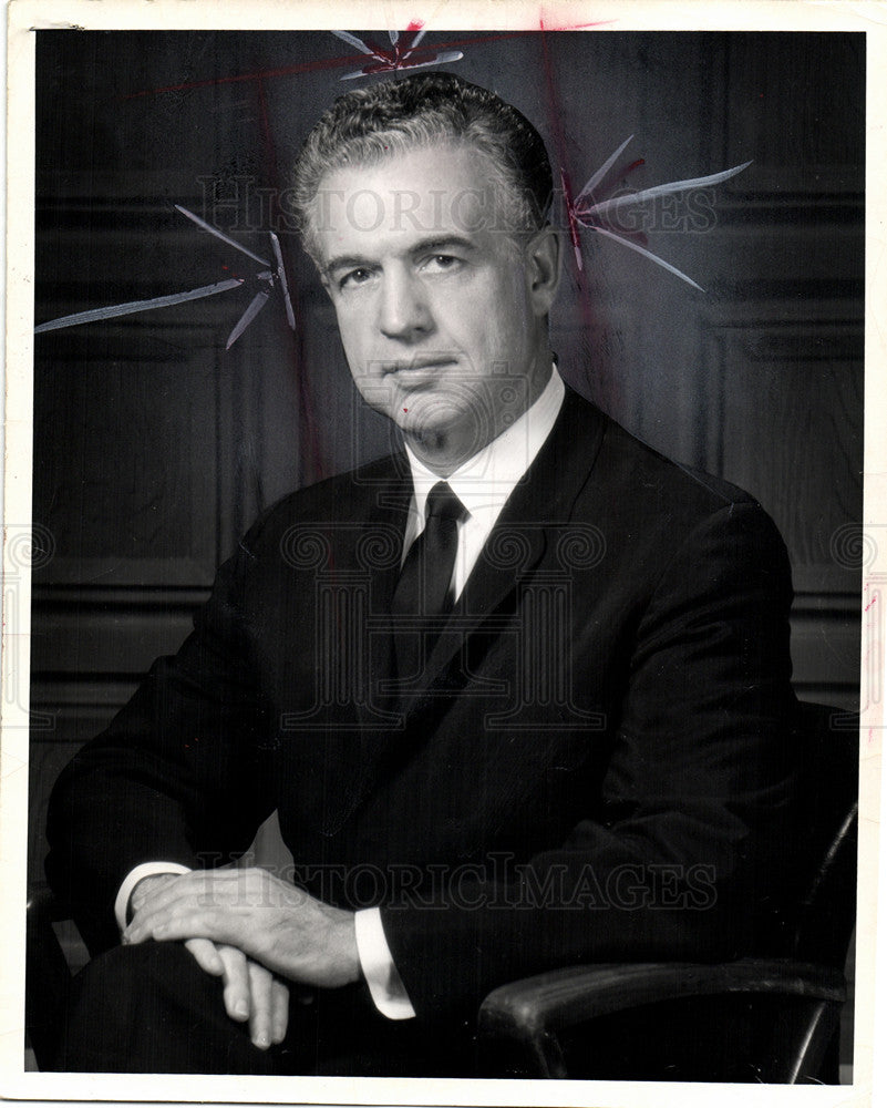 1966 Press Photo Frank J. Kelley U.S Attorney General - Historic Images