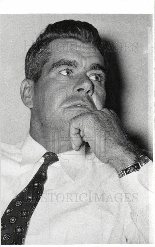 1957 Press Photo Charlie Keller Left Fielder MLB Yankee - Historic Images