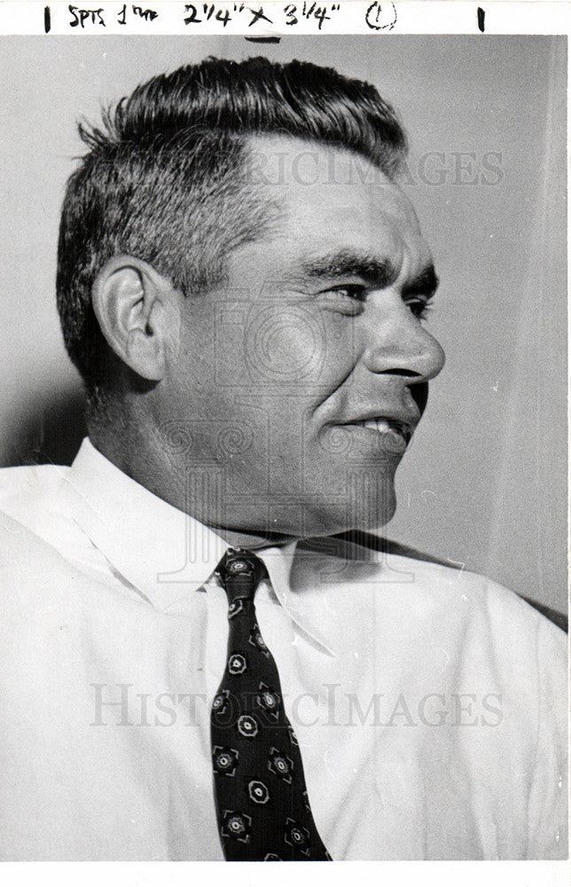 1957 Press Photo Charlie Keller - Historic Images